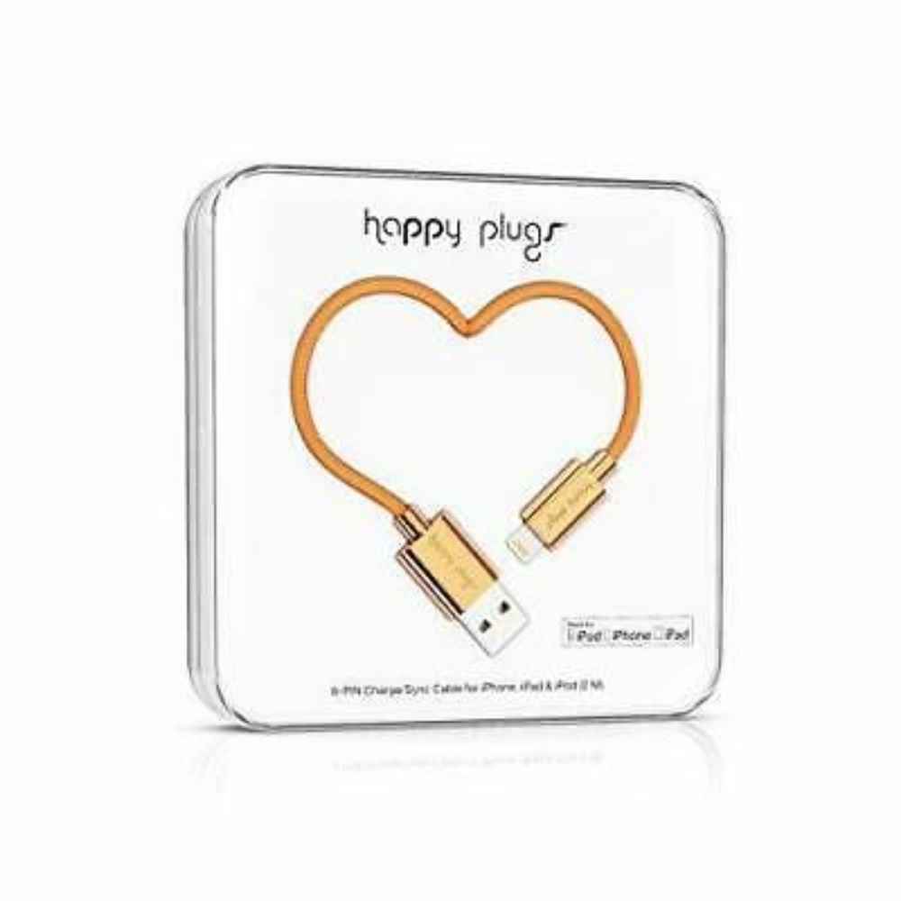 Happy Plugs Deluxe Lightning Charge and Sync Cable for Apple iPhone and ipad - Picture 3 of 5